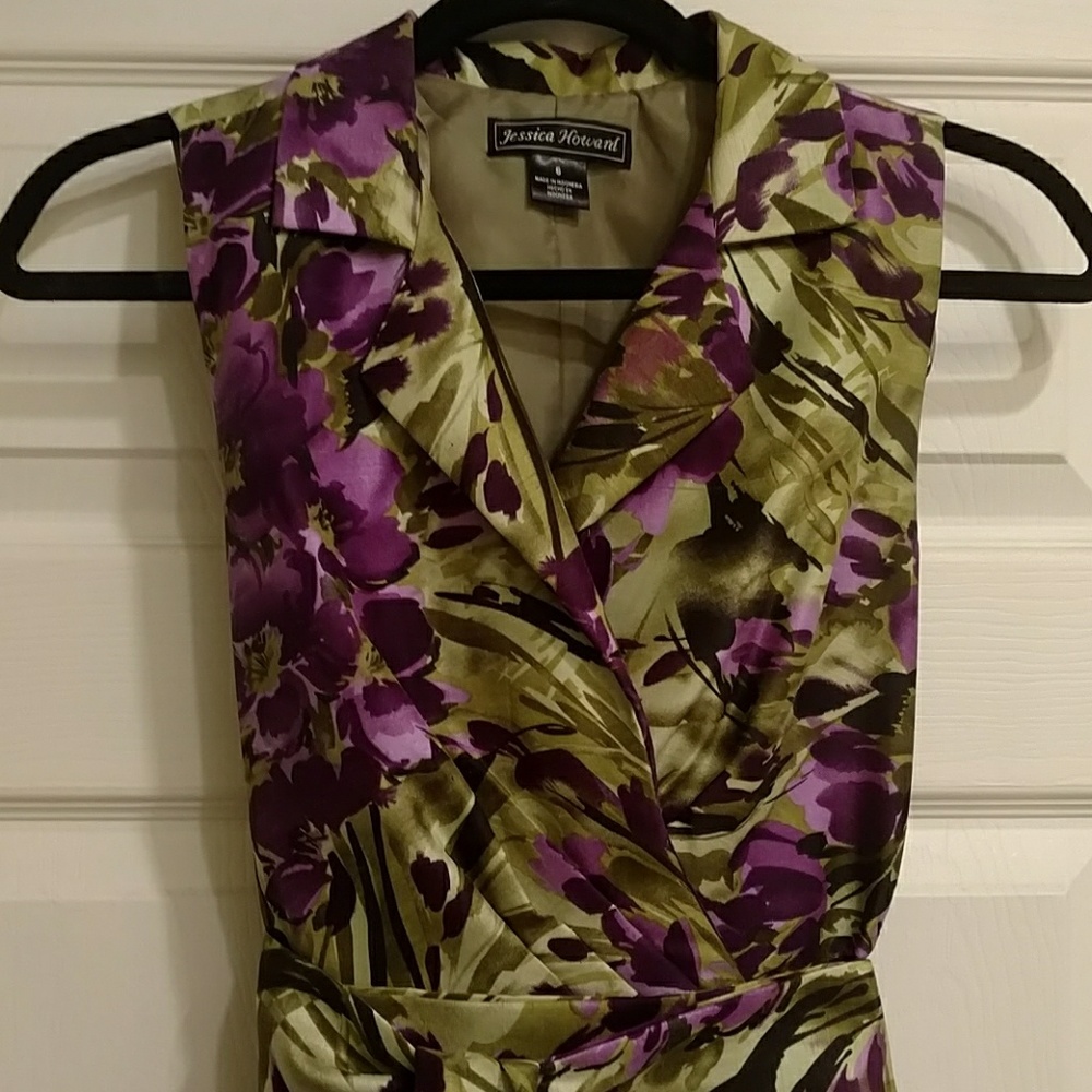Jessica Howard sz 6 summer sleeveless dress